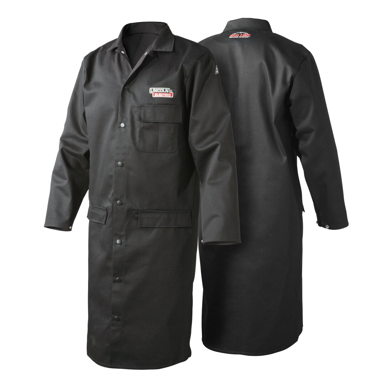 Lincoln FR Welding Lab Coat Large K3112-L - WeldingMart.com