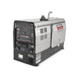 Lincoln Frontier 400X Kubota engine-driven welder/generator K3484-4, front three-quarter view with 400 amp control panel and stainless enclosure.