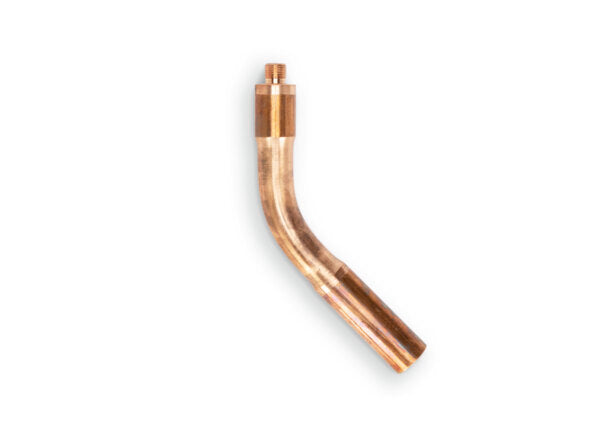 Lincoln Heavy Duty 45° Curved Submerged Arc Nozzle Extension - KP5166-45 - WeldingMart.com