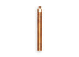 The Lincoln Heavy Duty 9 In. Submerged Arc Nozzle Extension (KP4985-9) is a copper, cylindrical nozzle with threaded top connector and flat ends, designed for K231 Torches 1200A, shown vertically against a plain white background.
