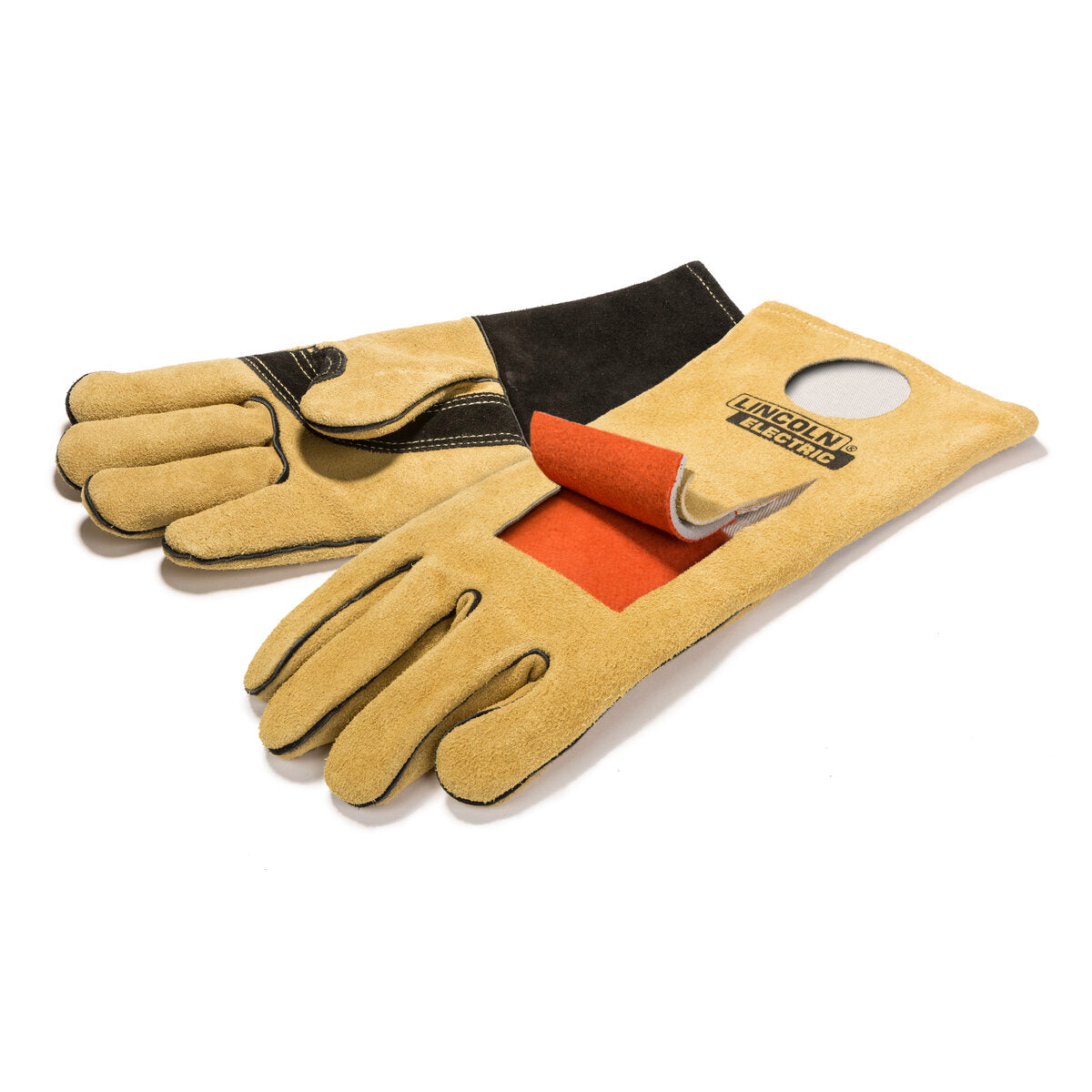 Lincoln Heavy Duty Stick/MIG Welding Gloves Large K4082-L - WeldingMart.com