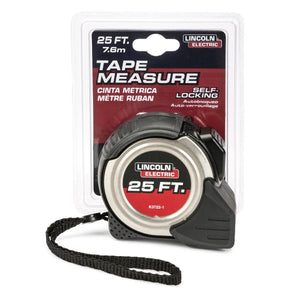 Lincoln Heavy Duty Tape Measure 25 FT (7.6 M) K3722-1 - WeldingMart.com