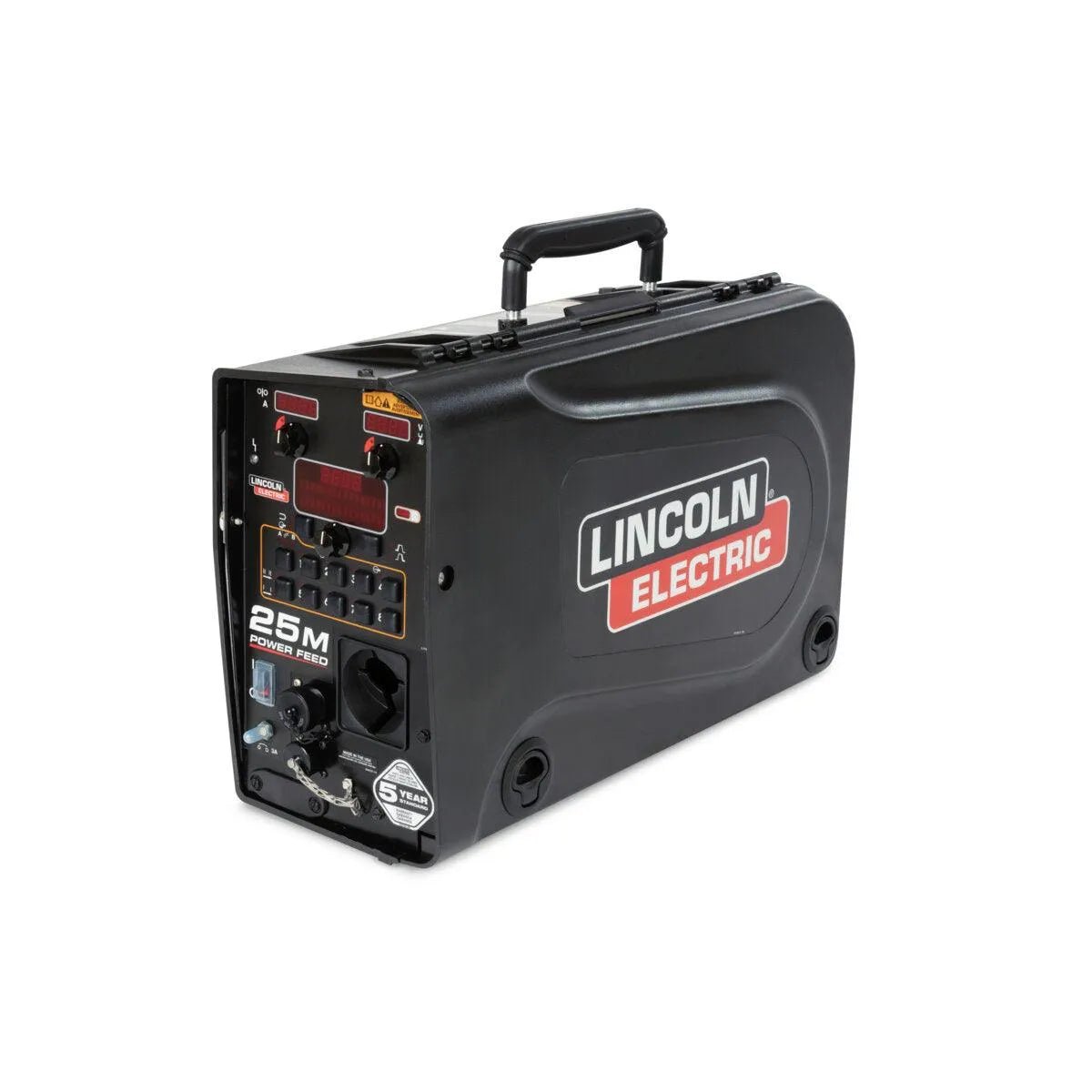 The Lincoln HyperFill 2-Roll Drive Roll Kit Knurled, .045 in. (KP4388-4) is compatible with welding machines and improves wire feeding with its knurled design, ensuring reliable performance for your Lincoln Electric equipment.