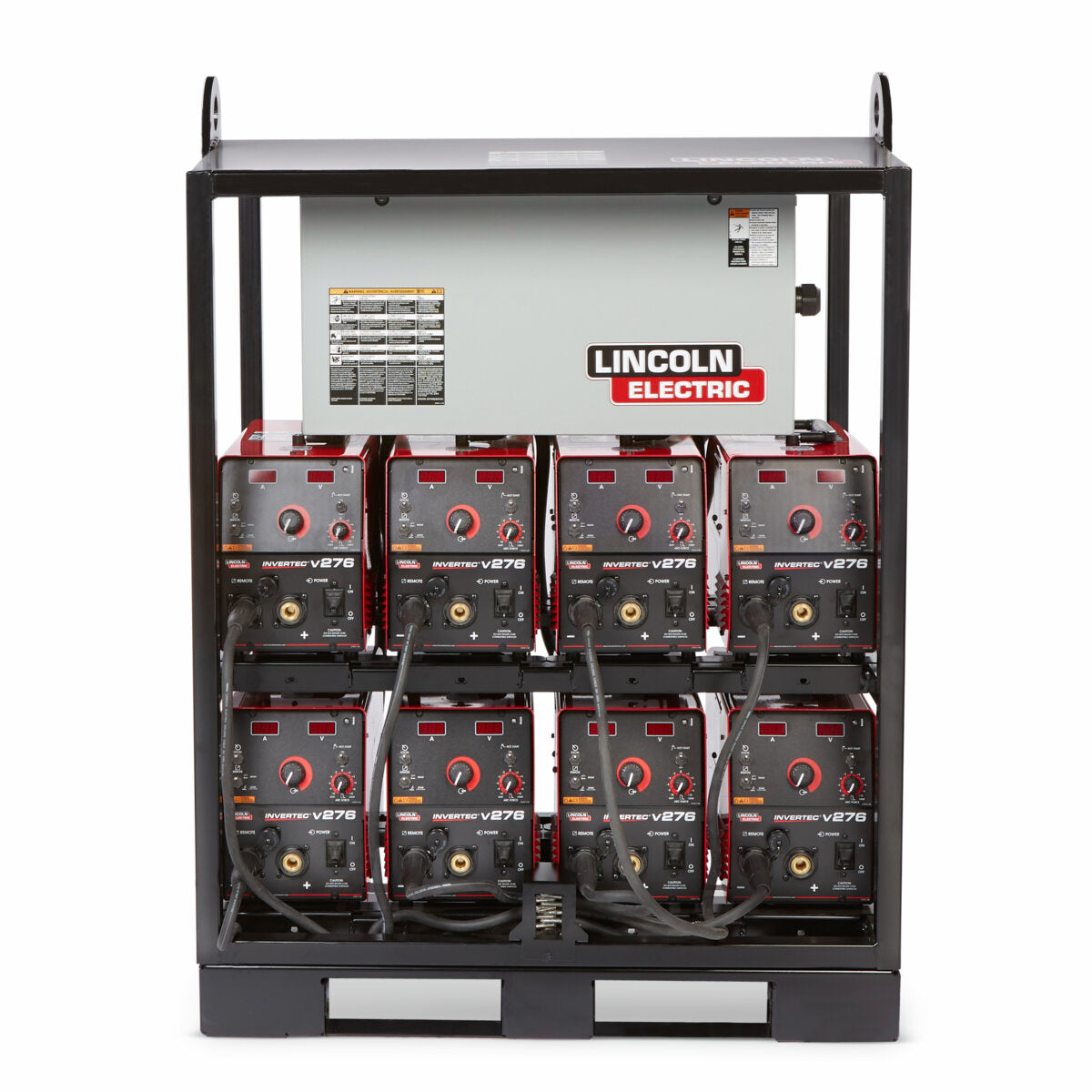 Lincoln Invertec V276 8-Pack Rack - K4869-2 - WeldingMart.com