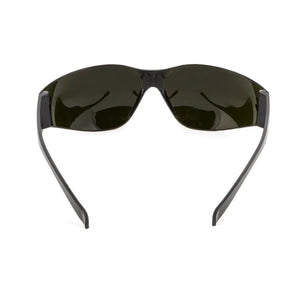 Lincoln Starlite IR 5 Welding Safety Glasses K2967-1 with wraparound black frames and shade 5 lenses for welding tools.
