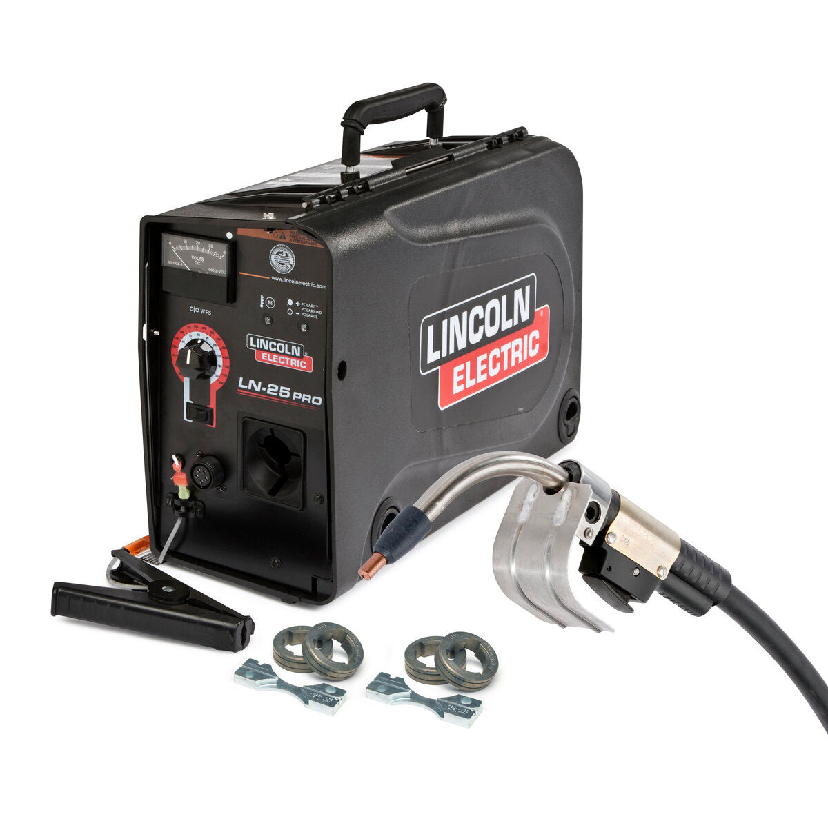 Lincoln LN-25 PRO Wire Feeder / K126 PRO FCAW-S Gun One-Pak K4101-2 - WeldingMart.com