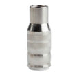 Lincoln Magnum PRO 550A Gas Nozzle Bottleneck, 1/8 in. Recess, Thread-On, 5/8 in. ID 25/pack KP3161-1-62R-B25 - WeldingMart.com