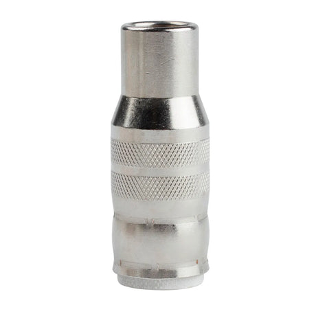Lincoln Magnum PRO 550A Gas Nozzle Bottleneck, 1/8 in. Stickout, Thread-On, 5/8 in. ID KP3161-1-62S - WeldingMart.com