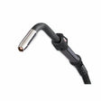 Lincoln Magnum PRO Barrel 500 Water-Cooled MIG Welding Gun 20 ft K4879-3-10-564, with black handle and curved nozzle, on white.