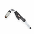 Lincoln Magnum PRO Barrel HDE 350 Dual Schedule 15ft K5306-2 welding gun, tool with black handle and cable, on white background.