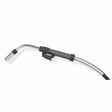 Lincoln Magnum PRO Barrel HDE 450 welding gun K5308-4, 25ft, black/silver handle, curved neck, nozzle—welding tool on white.