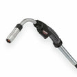 Lincoln Magnum PRO Curve HDE 350 HyperFill Ready Pak MIG torch, black ergonomic handle, silver nozzle, 15ft cable—WeldingMart tool.