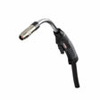 Lincoln Magnum PRO Curve HDE 350 Ready-Pak MIG welding gun, K466-1, 25 ft cable, curved neck, ergonomic handle—WeldingMart tool.