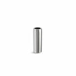 The Lincoln Magnum PRO Water-Cooled Gas Nozzle Thread-On, 1/4 in. Recess, 3/4 in. ID KP4523-3-75R features a smooth, cylindrical stainless steel design and stands upright against a plain white background.