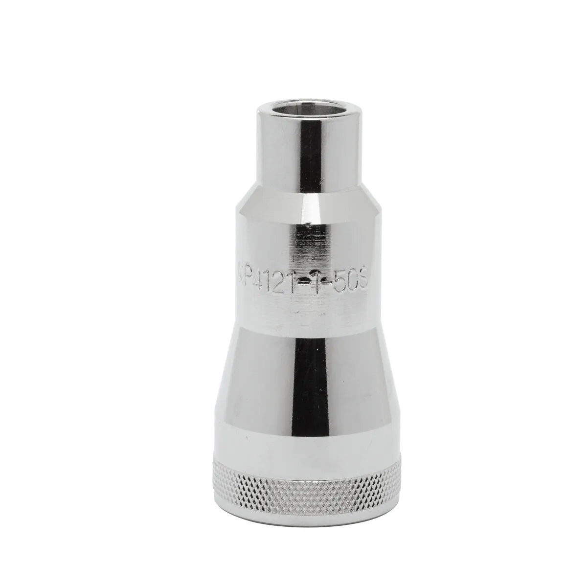 Lincoln Magnum PRO Water-Cooled Robotic Gas Nozzle Bottleneck, Thread-On, 1/8 in. Stickout, 1/2 in. ID KP4121-1-50S - WeldingMart.com