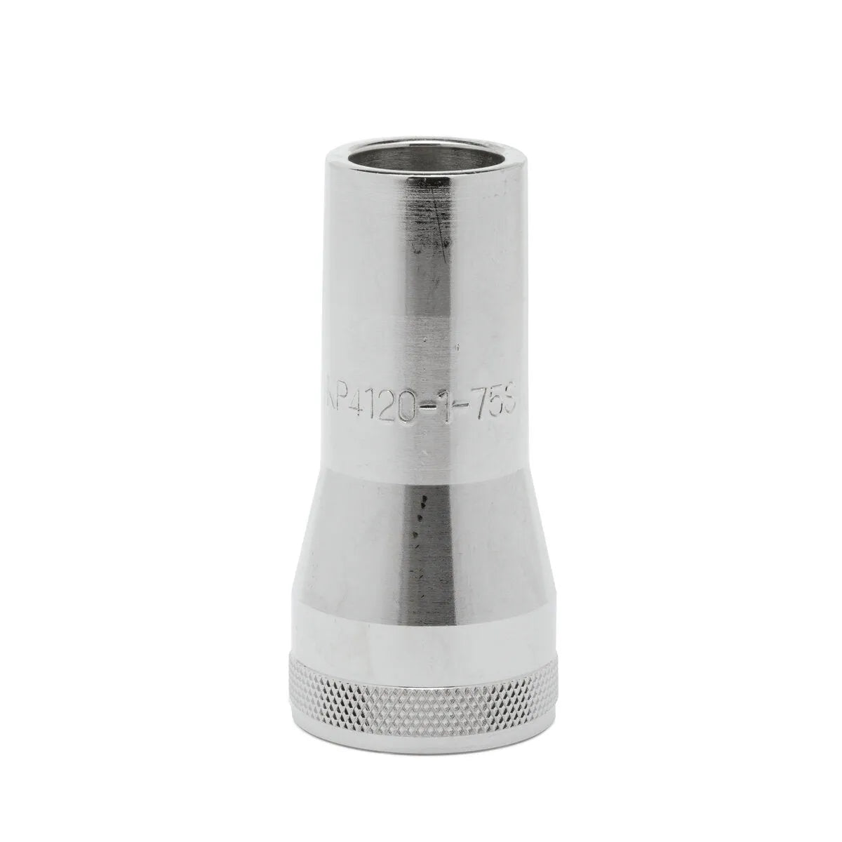 Lincoln Magnum PRO Water-Cooled Robotic Gas Nozzle Thread-On, 1/8 in. Stickout, 3/4 in. ID KP4120-1-75S - WeldingMart.com