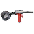 Lincoln Magnum SG Spool Gun K487-25, 25 ft, red handle, black cord, clear spool holder, pro-grade welding tool for aluminum.