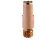 A Lincoln Magnum Submerged Arc Severe Duty Contact Tip (5/64 in, KP1962-7B1), copper, cylindrical with a smooth top, small hole, and external bottom threads; 10-pack. Shown on a plain white background.