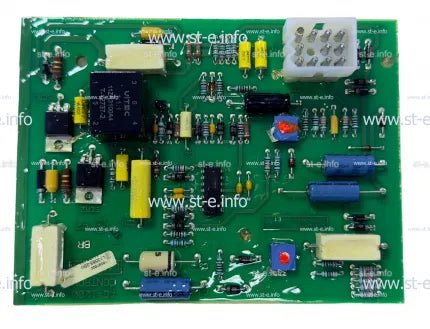 Lincoln L13563-2 OEM Control PC Board for welding equipment, green PCB with components, top view, WeldingMart genuine part.