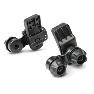 Lincoln OMNIShield KP3761-1 welding hard hat adapter with adjustable black brackets for secure mounting; WeldingMart accessory.