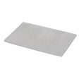 Lincoln PAPR Spark Screen KP3936-1 for welding, rectangular silver mesh accessory, displayed flat on a white background.