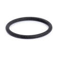 A close-up of the Lincoln PCT-125 Shield Cup O Ring (KP1906-1), black, circular, and smooth, lying flat on a white background. Available only while supplies last as this item is being discontinued.