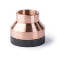 A close-up of the Lincoln PCT-60 Drag Cup Assembly KP2075-1, a metallic, copper-colored cylinder with a wide base tapering to a narrow top and black ring at the bottom, shown against a plain white background.