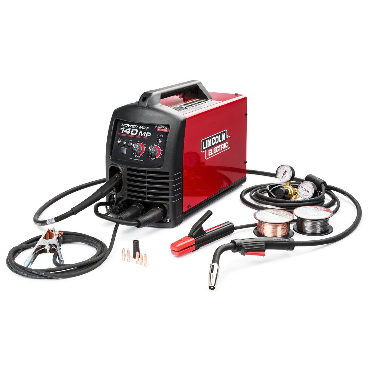 Lincoln POWER MIG 140 MP Multi-Process Welder K4498-1 - WeldingMart.com