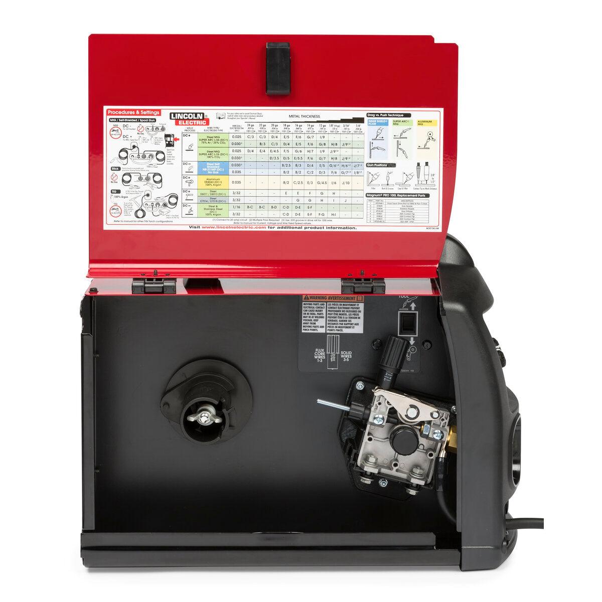 Lincoln POWER MIG 140 MP Multi-Process Welder K4498-1 - WeldingMart.com