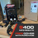 Lincoln Power MIG 215 MPi Multi-Process Welder Factory Demo Welder U4876-1 - WeldingMart.com