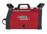 Lincoln Power MIG 215 MPi Multi-Process Welder Factory Demo Welder U4876-1 - WeldingMart.com