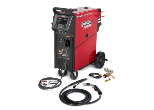 Lincoln Power MIG 262MP Low Hour Factory Demo Multi-Process Welder - U5376-1 - WeldingMart.com