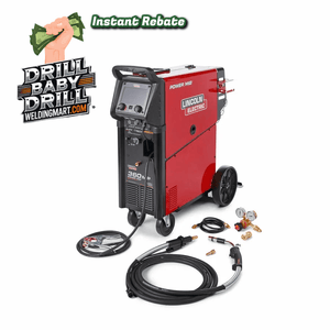 Lincoln Power MIG 360MP - Versatile Industrial - K4467-1