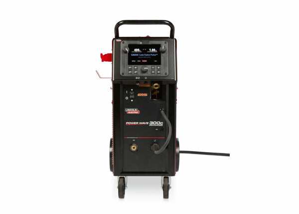 Lincoln Power Wave 300C Advanced Process Low Hour Factory Demo Welder - U4488-1 - WeldingMart.com