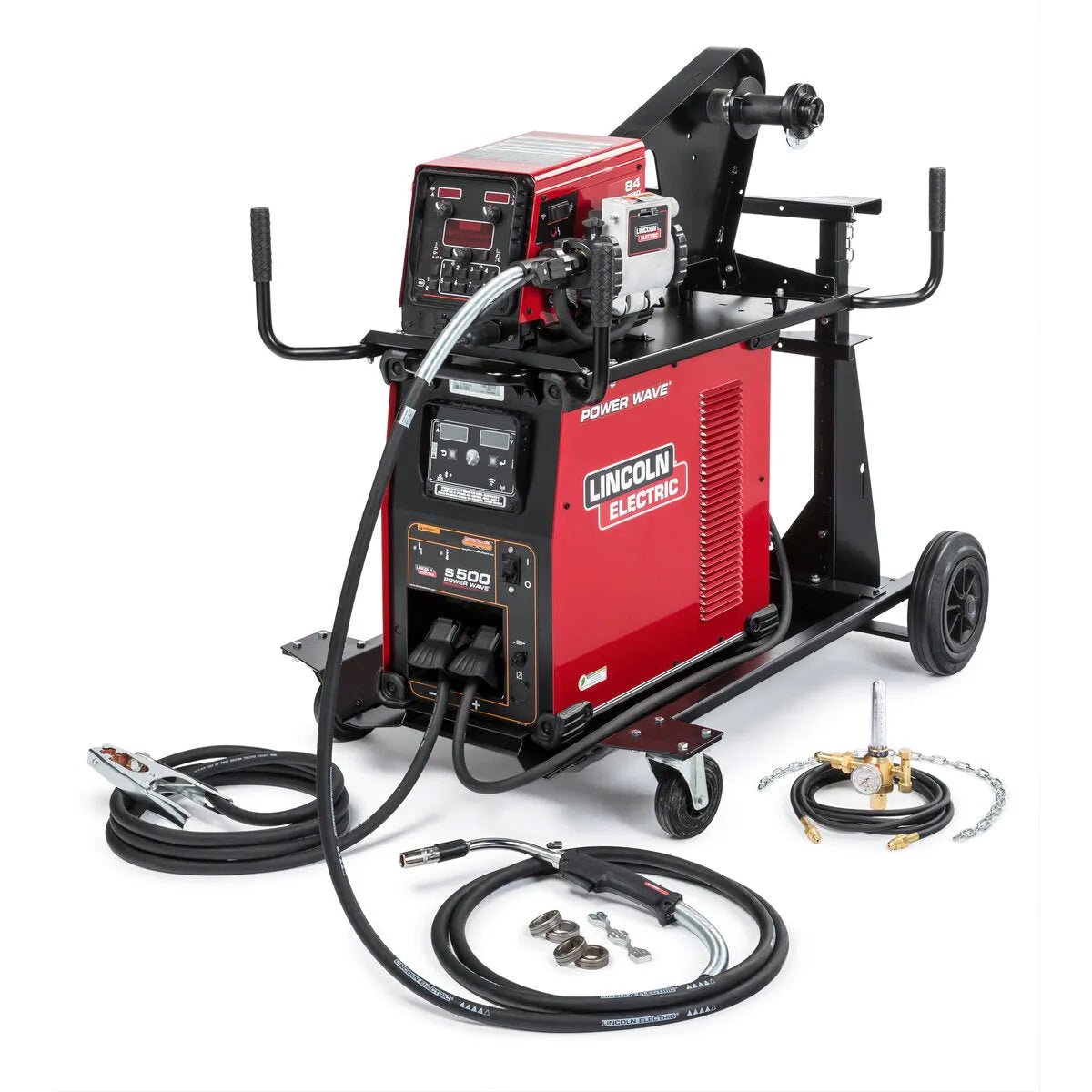 Lincoln Power Wave S500 Advanced Process Welder & Power Feed 84