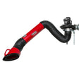 Lincoln Prism Wall Mount Fume Extraction Arm for welders, with flexible hose, suction hood, and K1657-1 bracket for ventilation.