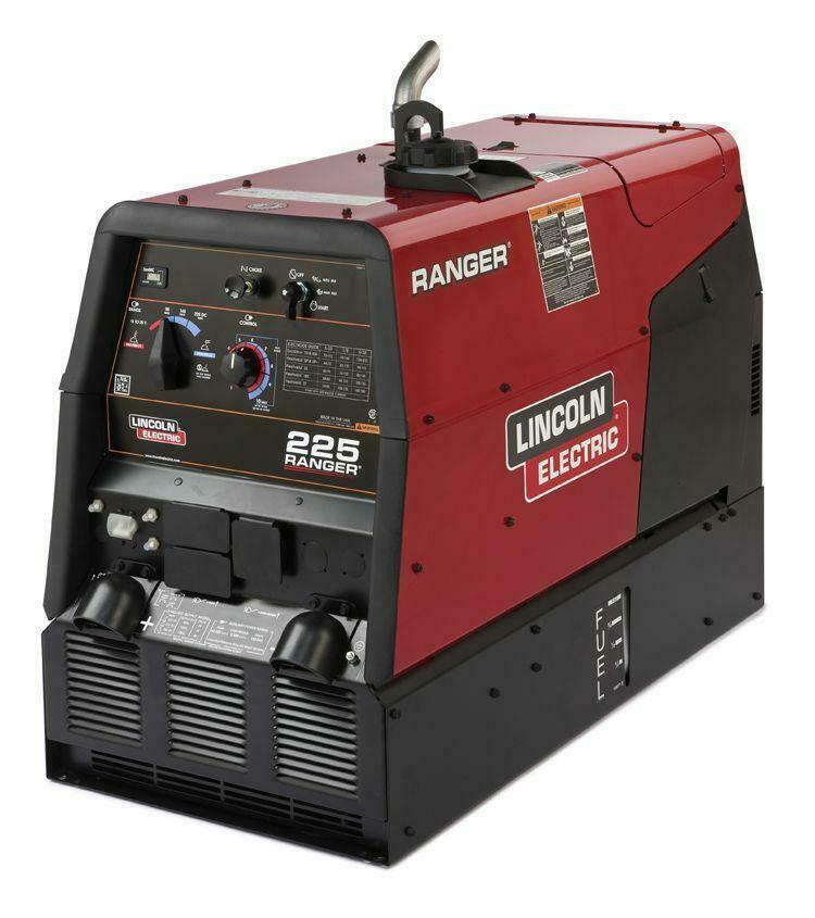 Lincoln Ranger 225 Low Hour Factory Demo Engine Driven Welder Kohler - U2857-1 - WeldingMart.com