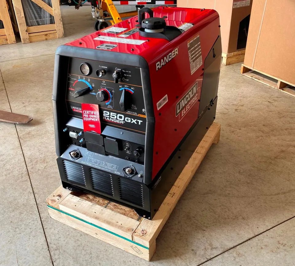 Lincoln Ranger 250 GXT Low Hour Factory Demo Engine Driven Welder