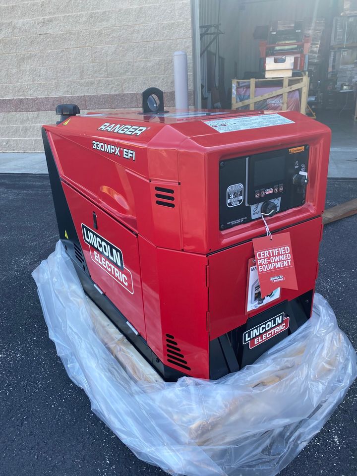 Lincoln Ranger 330MPX EFI Low Hour Factory Demo Engine Driven Welder Generator Kohler - U4779-1 - WeldingMart.com