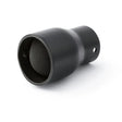 The Lincoln Spark Arrestor Kit for Ranger MPX models (K3679-1), a black metal cone-shaped device with a rounded mesh interior and a small hole near the narrow end, is shown lying on its side against a white background.