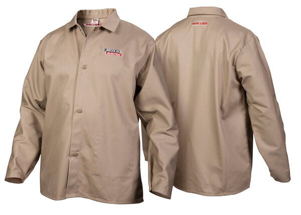 Lincoln Khaki Flame Retardant Welding Shirt