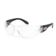 Lincoln K3104-1 Clear Welding Safety Glasses, ANSI Z87.1, black arms, Lincoln Electric logo—eye protection for welders.