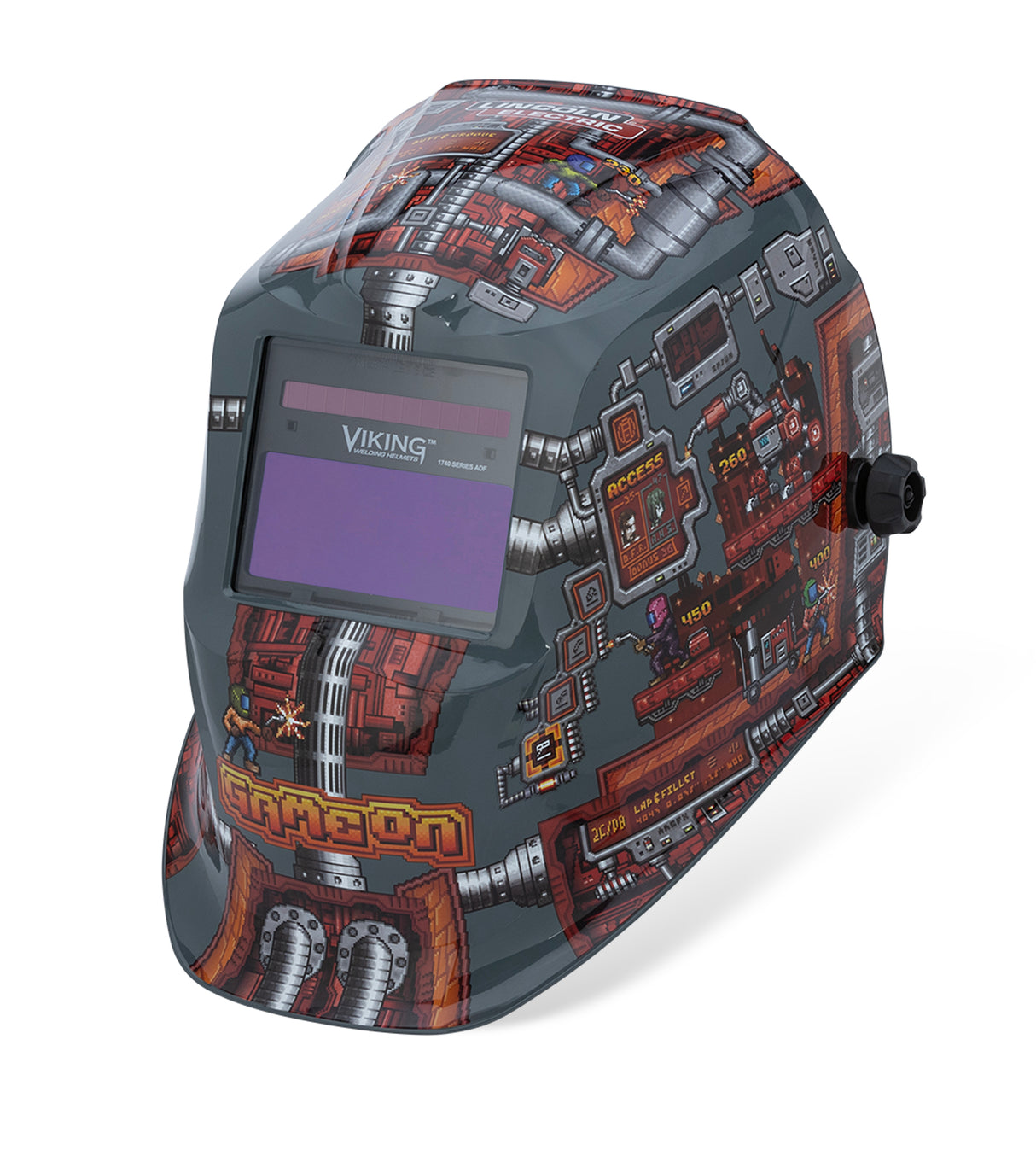 Lincoln VIKING 1740 Game On Welding Helmet - K5562-3 - WeldingMart.com