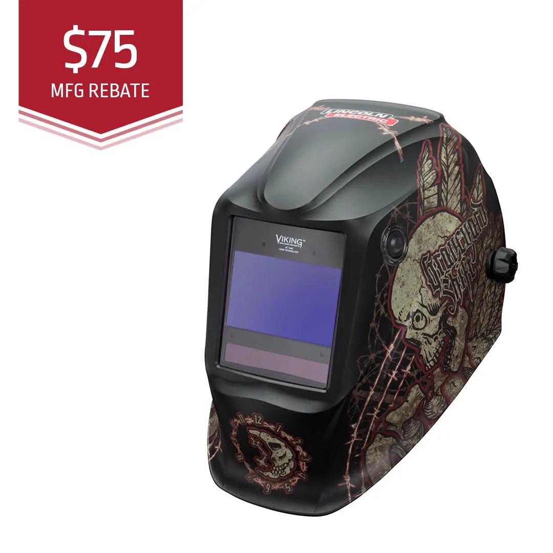 Lincoln VIKING 2450 Graveyard Shift Welding Helmet - K3099-4