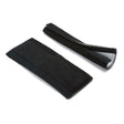 Lincoln VIKING 2450/3350 velcro straps for welding helmet sweatband KP2930-1, one flat, one partially folded, hook and loop.