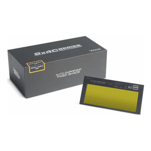 Lincoln VIKING 2x4C Series Auto Darkening Lens, Fixed Shade 10 Gold KP3778-2 - image 1