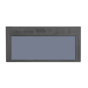 Lincoln VIKING 2x4C Auto Darkening Welding Lens, Shade 10 KP3778-1, rectangular with 4C tech, tinted screen, gray border.