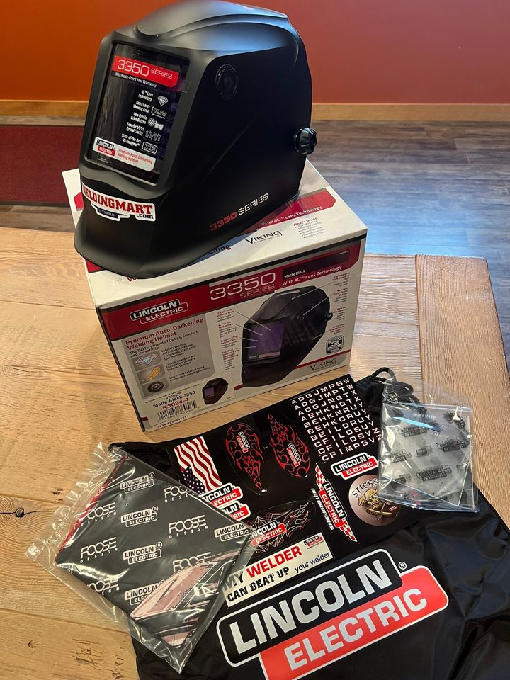 Lincoln VIKING 3350 Black Welding Helmet - K3034-4 - WeldingMart.com