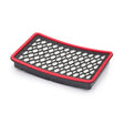 Lincoln VIKING PAPR High Efficiency Particulate Filter 6-Pack KP3424-6 for welding respirators, HEPA filter, black mesh, red edge.
