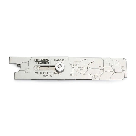 Lincoln Weld Fillet Gauge Stainless Steel 7 Piece Set K3720-1 - WeldingMart.com